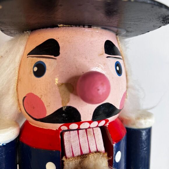 Nutcracker Doll Decorative Christmas Holiday Wooden Figurine Toy Soldier 19.5" - Picture 2 of 16